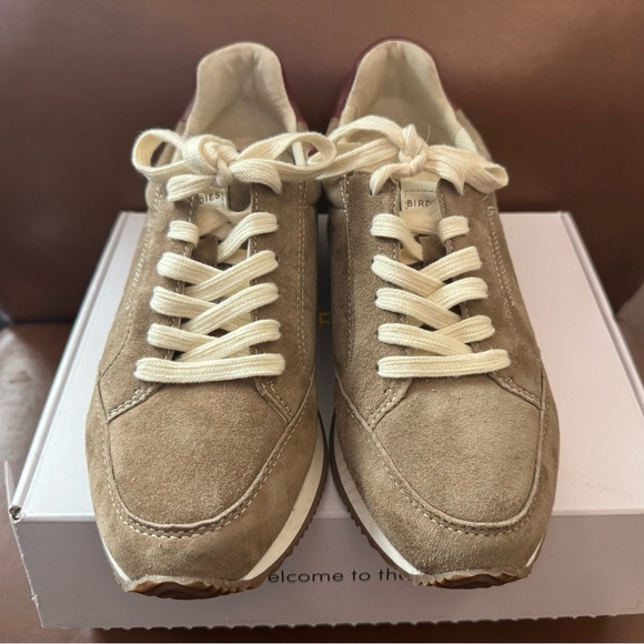 Birdies The Roadrunner Chia Spice Suede Lace-Up Sneakers Women’s Shoes Size 8.5 - Picture 3 of 5